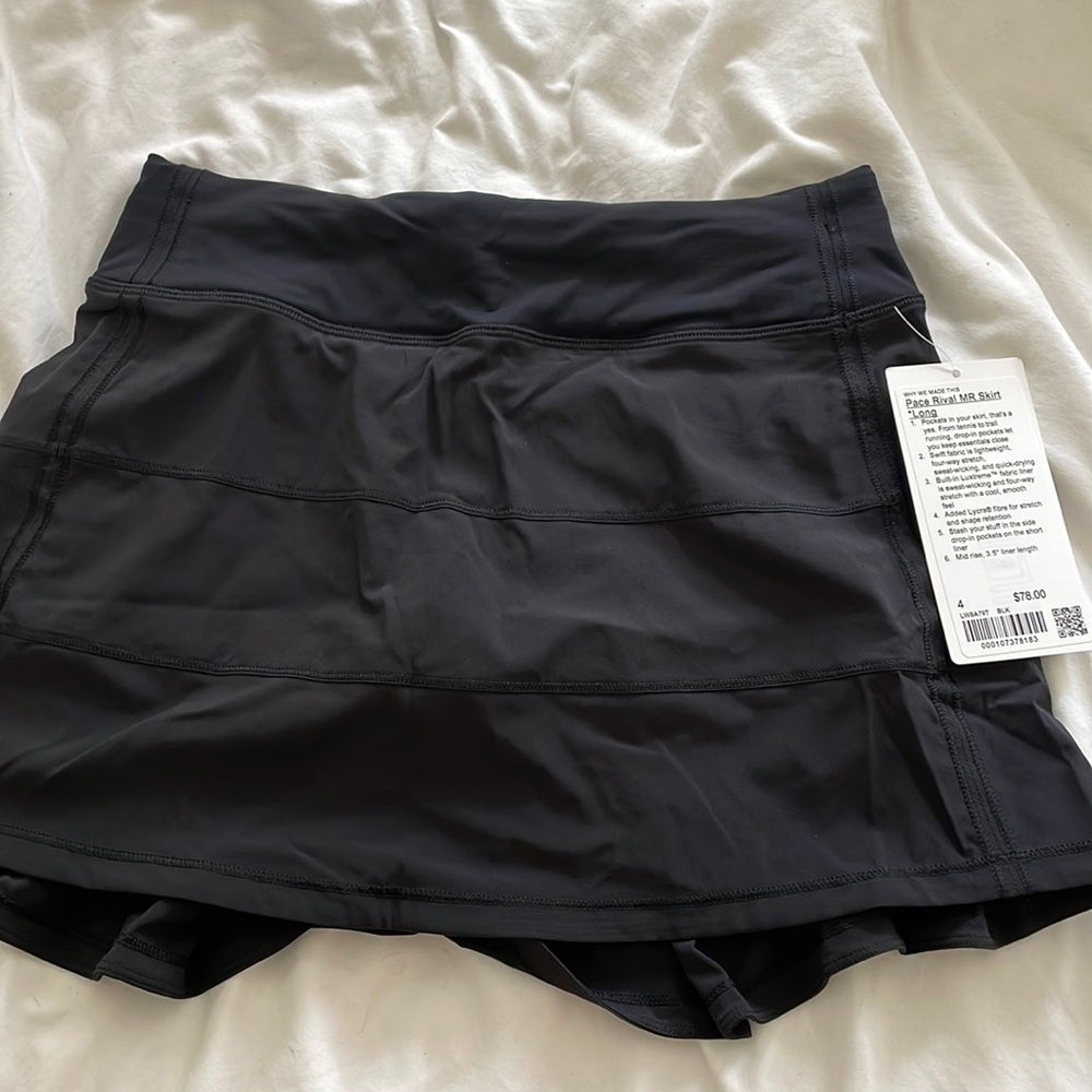 Pace rival mid rise skirt long